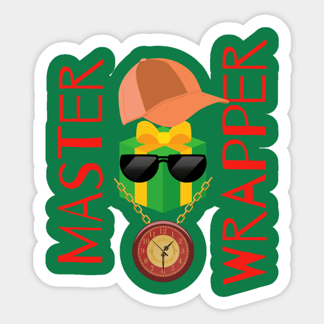 Master Wrapper Sticker by SnarkSharks